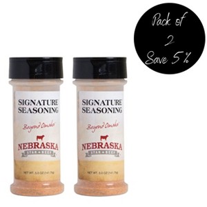 Nebraska Star Beef 5 oz Signature Steak Seasoning - Pack of 2 - 1 of 4