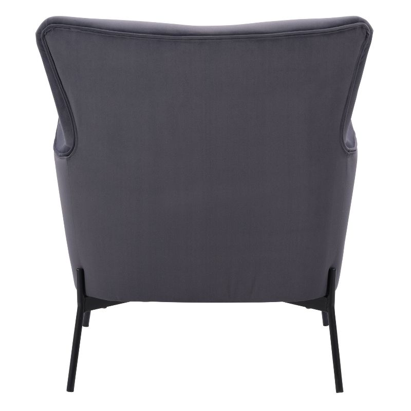 Elwood Wingback Accent Chair - CorLiving, 5 of 9