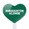 Binghamton University Bearcats Alumn Heart Love Cupcake Picks Toppers Decoration Set of 6 - 2 of 4