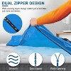 NewHome Reusable Mattress Bag for Moving with Strong Wide Opening Zipper Strap Handles Mattress Protector Moving Supplies - image 3 of 4