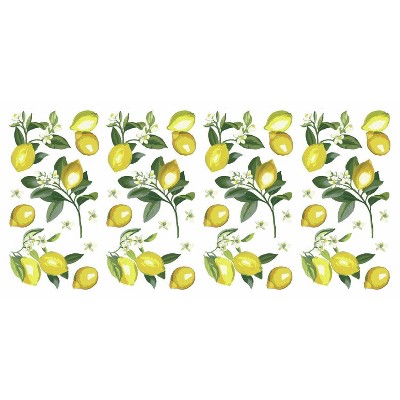 Lemon Peel and Stick Giant Wall Decal - RoomMates