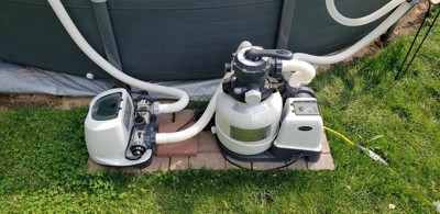 Intex Qs1200 Krystal Clear Saltwater Chlorine System For Above Ground ...