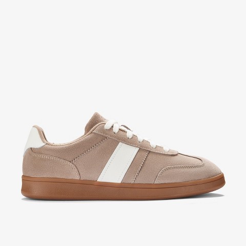 Обувь Clarks Womens Seco Speed 2 Light Brown Suede Shoes 8 Medium