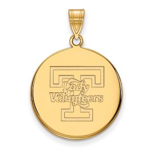 Black Bow Jewelry 14k Yellow Gold Tennessee Volunteers NCAA Large Pendant - 1 of 3