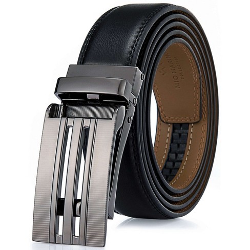 1996 CC leather buckle belt