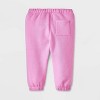 Baby 'Today Is A Good Day' Jogger Pants - Cat & Jack™ Pink - 2 of 3