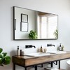 PexFix 47"x22" Rectangle Wall Mirror Framed Bathroom Mirror for Living Room - image 2 of 4