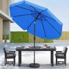 Limited Time Offer!! Hyleory 9ft Adjustable Octagonal Patio Umbrella - Ultimate Shade Solution - 3 of 4
