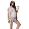 Ingrid & Isabel Maternity Drapey Patch Pocket  Shorts - 4 of 4