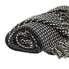 Parkland Collection,Petra Casual Black 52" X 67" Woven Handloom Throw - 4 of 4