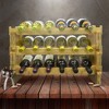 Sorbus bamboo style wine rack for home, cabinet or pantry - 2 of 4