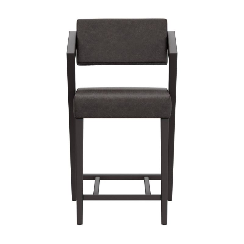 Snyder Counter Height Barstool Black/Gray - Hillsdale Furniture, 5 of 16