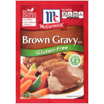 McCormick Gluten Free Brown Gravy .88oz