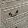 Okak Antique Style Console Dressers with Drawers,Chest of Drawers for Bedroom,Rustic Wooden Dresser with Retro Handle Ring - 4 of 4