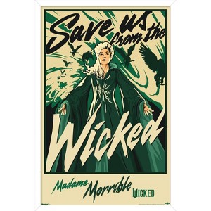 Trends International Wicked: For Good (2025) - Save Us From The Wicked Framed Wall Poster Prints - 1 of 4