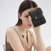 Clotth Wallet for Women - RFID Blocking Vegan Leather Bifold Credit Card Holder with Zipper Coin Pocket  for Everyday Use,Travel & Work - 2 of 4