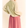 Women's Eyelet Lace Up Top - DAVI & DANI L - 2 of 4