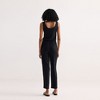 Reistor Womens Relaxed Drawstring Jumpsuit in Black - 2 of 4