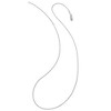 Black Bow Jewelry Sterling Silver 1mm Adjustable Cable Chain, 16 to 18 Inches - 2 of 4