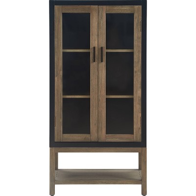 target black cabinet