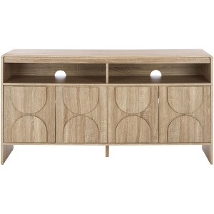 Arsenio 4 Door 2 Shelf Sideboard - MED3101 - Safavieh - 1 of 4