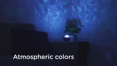 Enbrighten Color-Changing LED Galaxy Wave Projector with USB-C