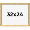 PosterPalooza | Minimalist Shadow Box Gold Picture Frame - UV Acrylic, Backing Board, Hanging Hardware - 2 of 4