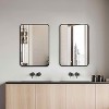 MAYEERTY Metal Framed Rectangular Bathroom Mirror for Wall - 3 of 4
