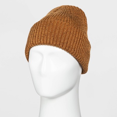 Speckled Knit Beanie - Goodfellow & Co™ Brown One Size