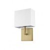 Z-Lite Saxon 1 - Light Wall Light in  Olde Brass - 3 of 4