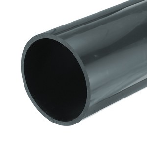 Unique Bargains Water Plumb DIY Crafts High Impact Rigid Round Pipes 8" Length - 1 of 4