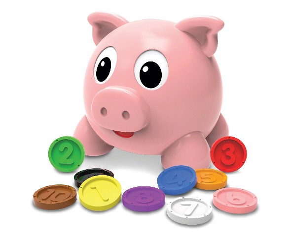 The Learning Journey Learn with Me, Numbers and Colors Pig E Bank