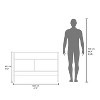 NicBex Simple Modern Console Table with Storage,Entryway Table with Rectangular Exterior & Open Cabinets,Foyer Tables for Hallway,Living Room - 4 of 4