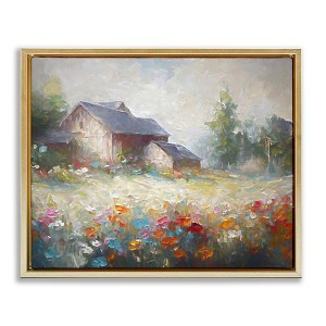Stupell Industries Abstract Floral Countryside, 21" x 17" - 1 of 4