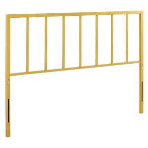 Modway Tatum Queen Headboard -  Height Adjustable  - Iron frame powder coated, Plastic tube plug - 1 of 4