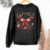 Simply Sage Market Women's Graphic Sweatshirt Coquette Holly Jolly - 3 of 4