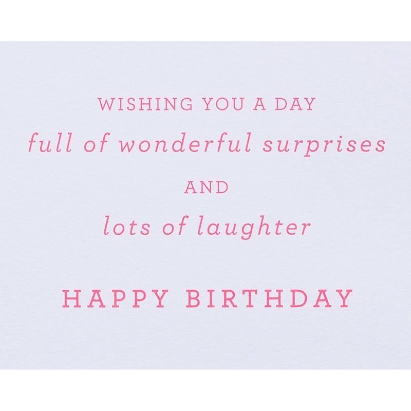 Card Birthday Tassel Balloon Pink/White/Gold - PAPYRUS, 4 of 7