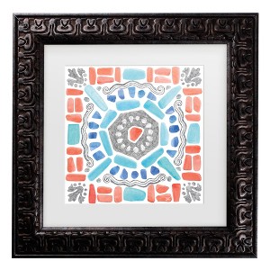 Trademark Fine Art - Beth Grove Coastal Sea Life X Matted Framed Art - 1 of 4