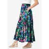 Woman Within Plus Size Wide Elastic Waist Skirt - 4 of 4