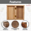 Mela Artisans Storage Box Scallop - 4 of 4