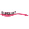 Bass Brushes The BIO-FLEX Swirl Detangling Hair Brush with Patented Plant Handle Flexible Nylon Pins Compressed Plant Fiber Handle Swirl Shape - 4 of 4
