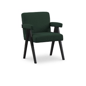 Meridian Furniture,Woodloch Boucle Fabric Accent Chair - 1 of 4