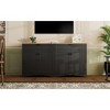 Kumasinova 63"Farmhouse TV Stand with 2 Drawers&2 Doors,Versatile Media Dresser Entertainment Center&Buffet Cabinet for TV up to 70" - 2 of 4