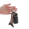 Unique Bargains Lipstick Bag with Polka Dot Pattern Handbag Charm 1 Pc - 4 of 4