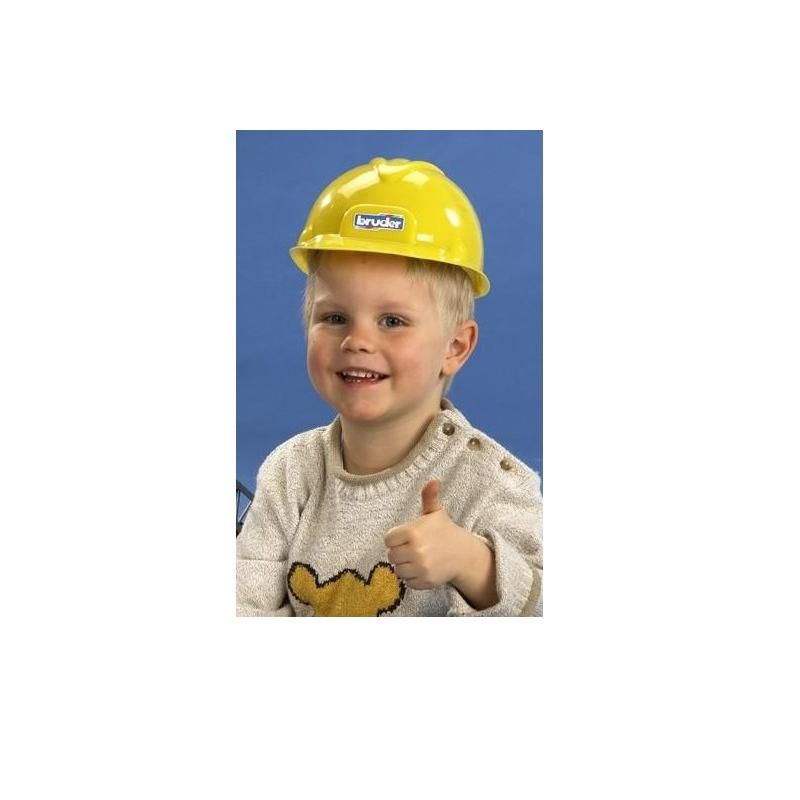 Bruder Construction Worker Hard Hat Yellow Helmet, 3 of 4