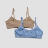 Hanes Girls' 2pk Seamless Bra - 2 of 3