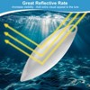 Unique Bargains Metal Curved Fishing Lure Blades with Plastic Storage Box 40 Pcs - 3 of 4