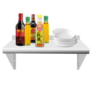 YIYIBYUS Wall Mounted Heavy Duty Metal Floating Shelving for Kitchen - 1 of 4