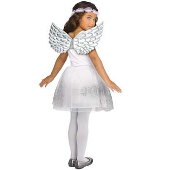 Fun World Angel Wing Set Child Costume Kit (Silver)