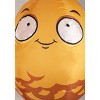 HalloweenCostumes.com One Size Fits Most   Plants Vs Zombie Adult Inflatable Wall-Nut Costume, Black/Purple/Brown - 4 of 4